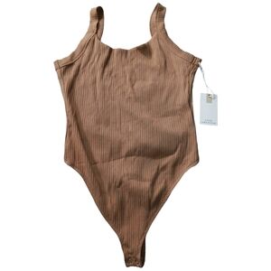 Good American || Ribbed Bodysuit SZ 3/L